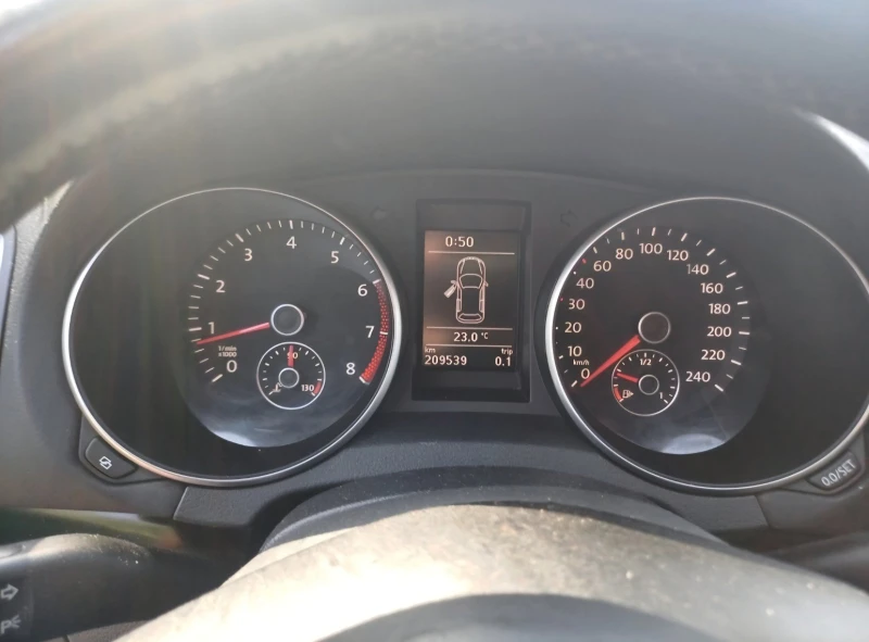 VW Golf VI 1.4TSI-122hp-6ск-Clima-TOP-, снимка 8 - Автомобили и джипове - 51882410