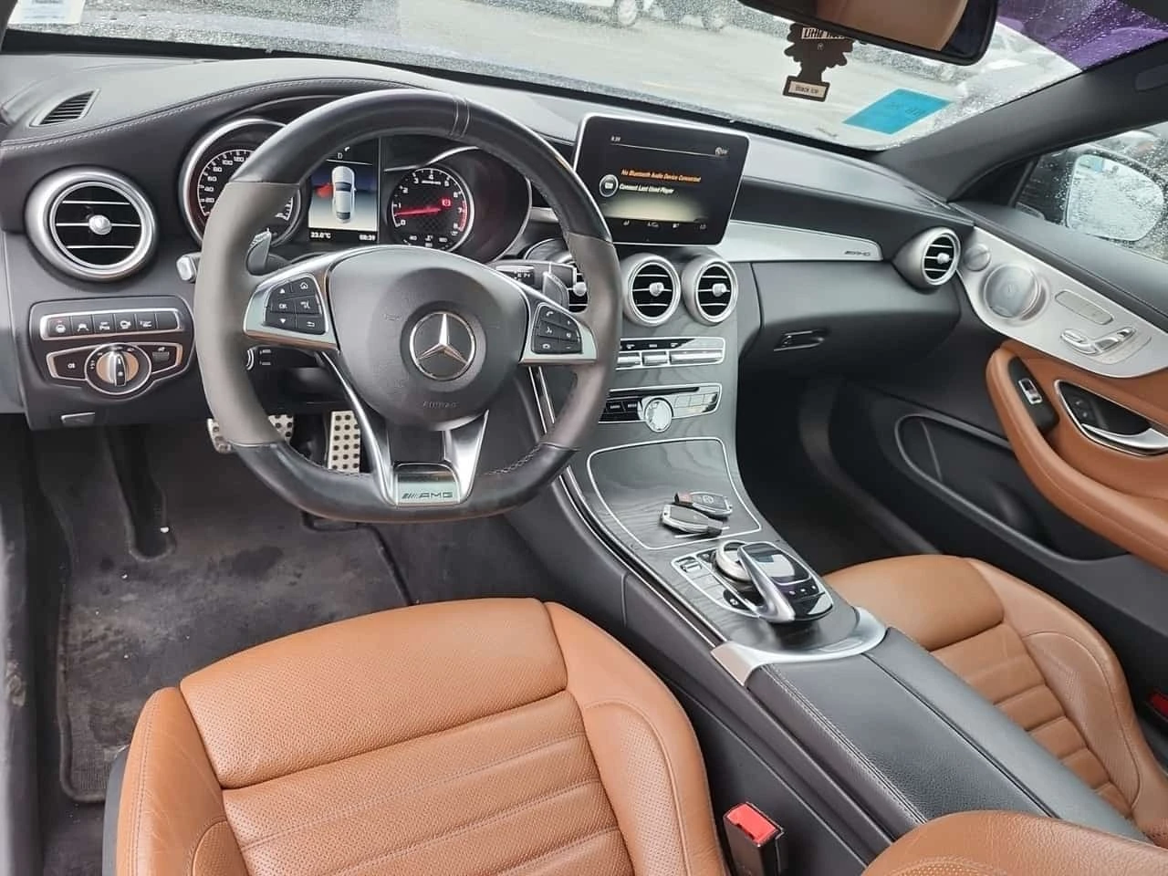 Mercedes-Benz C 43 AMG * CARFAX * 63 AMG KIT * FULL ЕКСТРИ * 2 КЛЮЧА, снимка 11 - Автомобили и джипове - 55735503