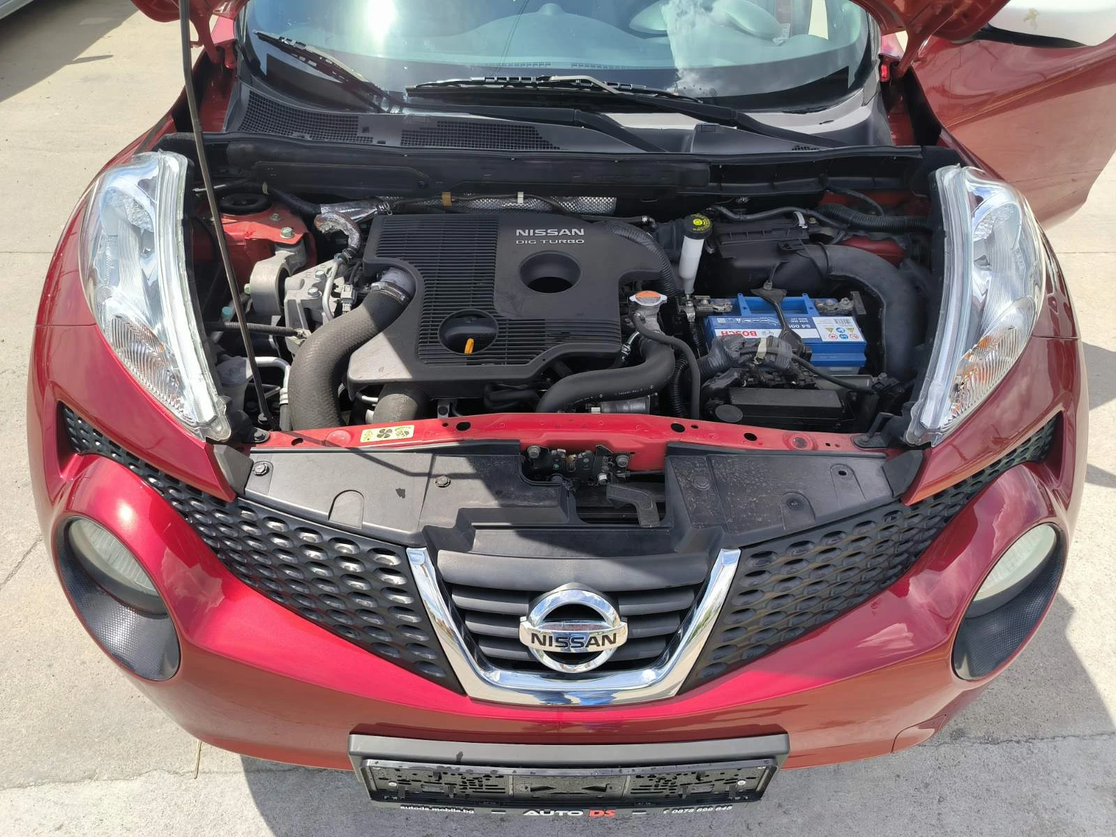 Nissan Juke 1.6DIG-T-Euro-5A-100.000km-Keyless, снимка 9 - Автомобили и джипове - 53822972