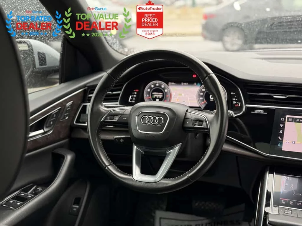 Audi Q8 PROGRESSIV/S LINE| 360 CAMERA| CARFAX, снимка 7 - Автомобили и джипове - 54228547