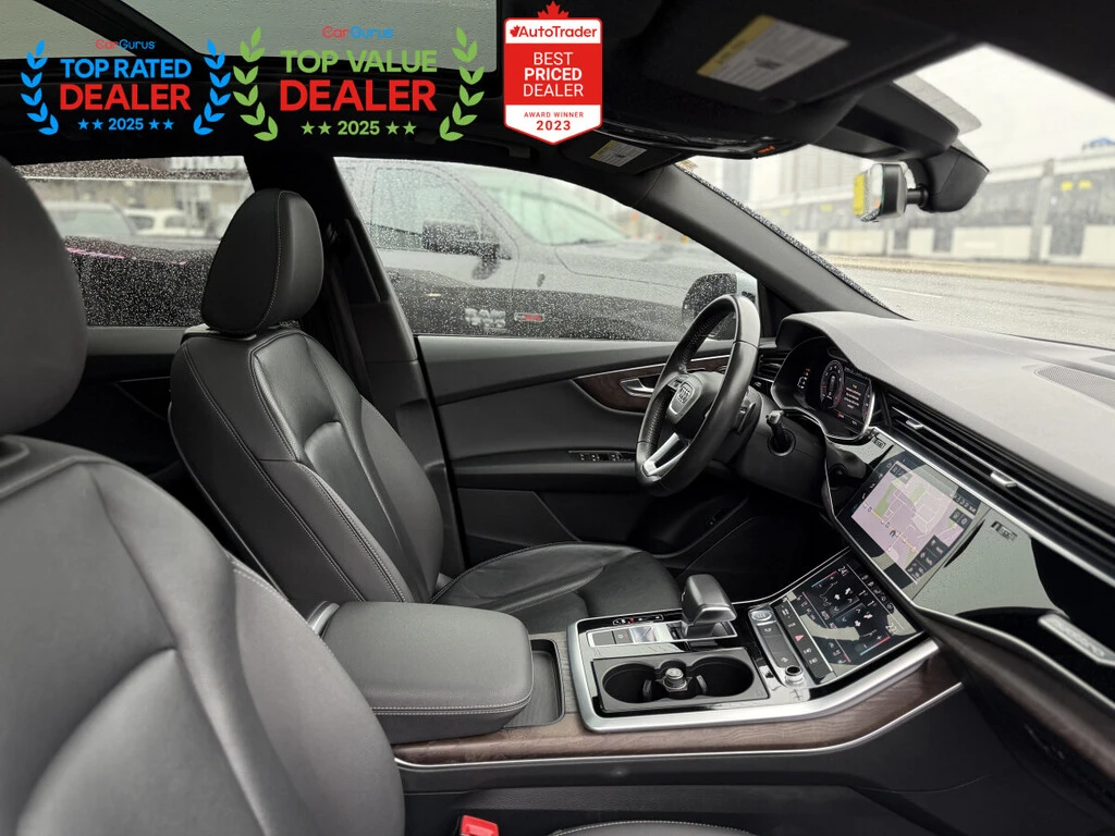 Audi Q8 PROGRESSIV/S LINE| 360 CAMERA| CARFAX, снимка 11 - Автомобили и джипове - 54228547