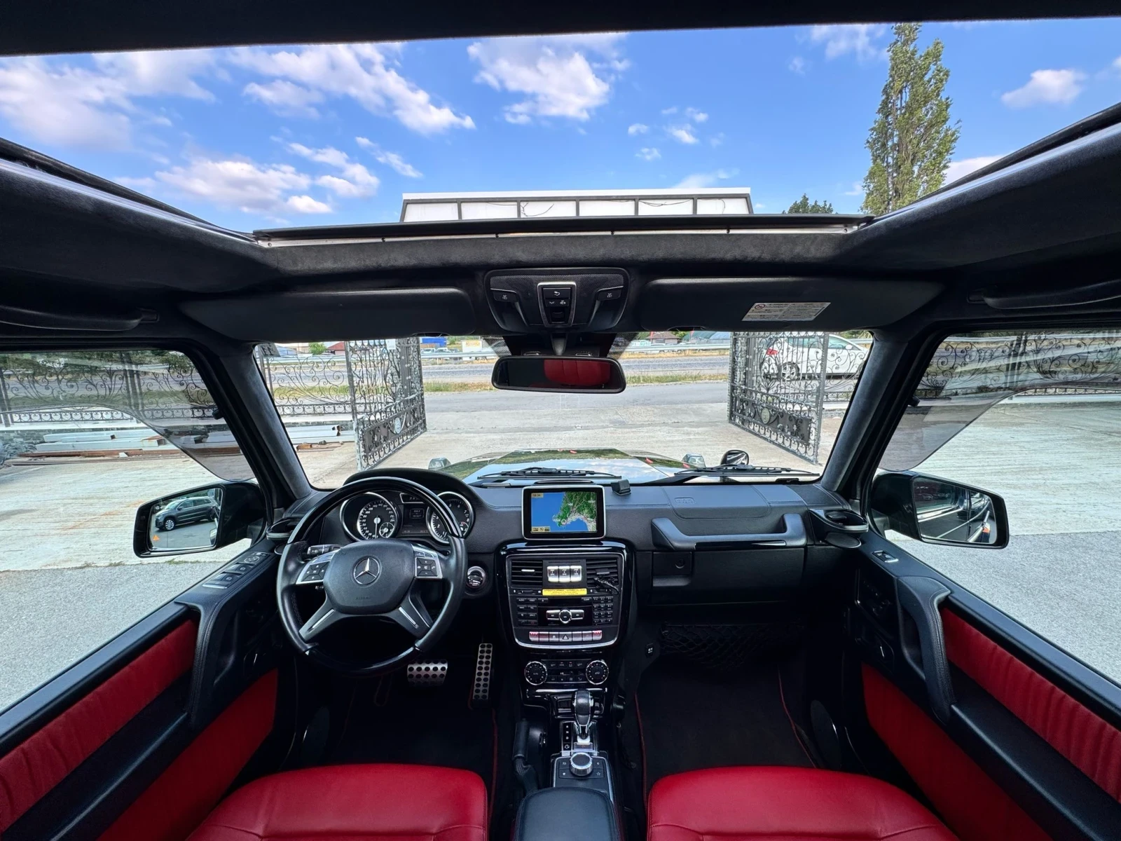 Mercedes-Benz G 55 AMG Г-550 АМГ внос Япония, снимка 14 - Автомобили и джипове - 54480831