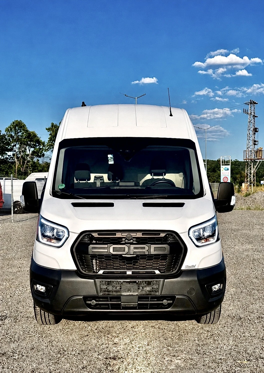Ford Transit MAXI  185кс! LED Bi-Xenon фарове!Клима, Нави, FULL, снимка 2 - Бусове и автобуси - 55596704