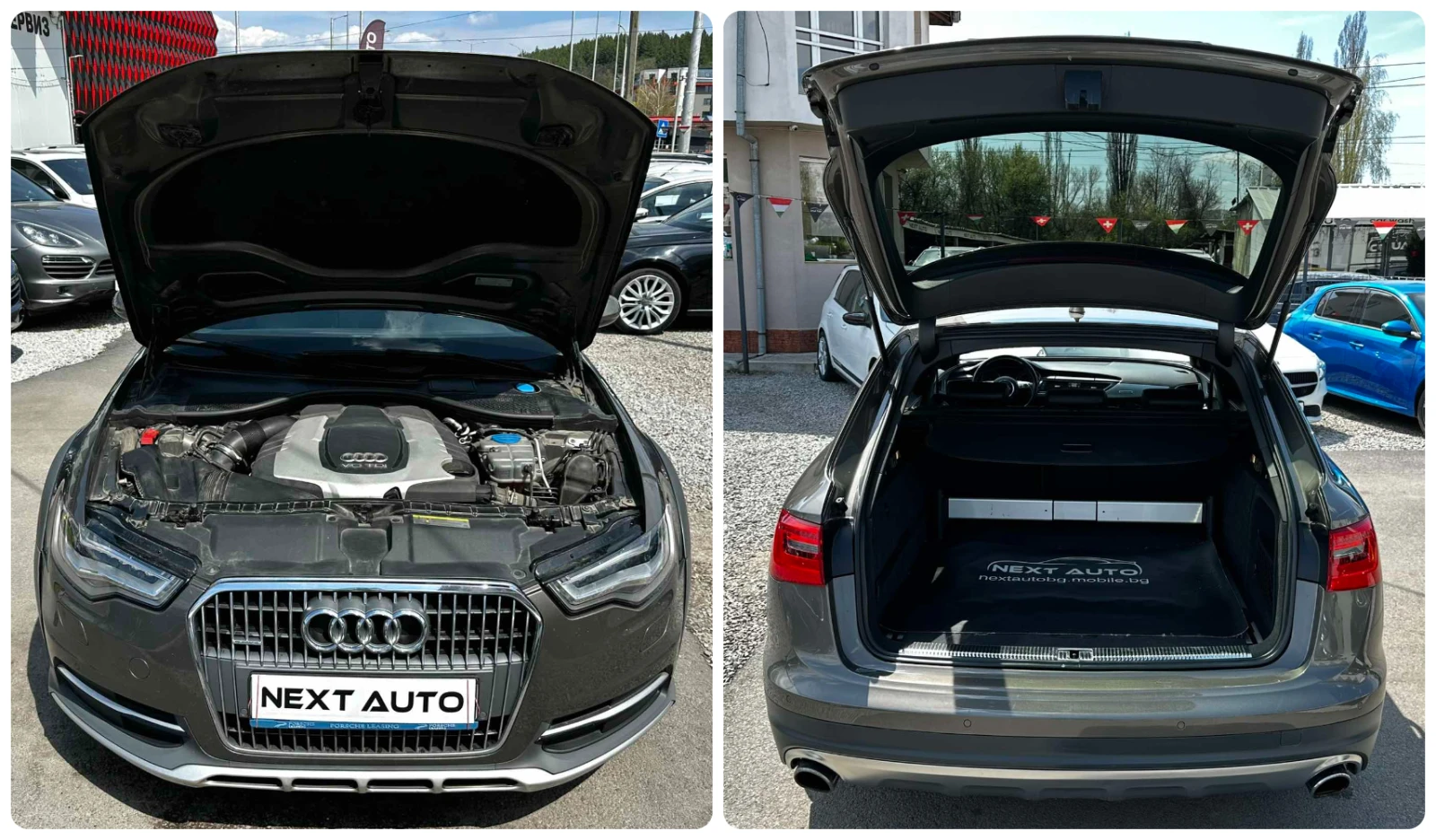 Audi A6 Allroad 3.0Bi-TDI 313HP MATRIX BOSE PANO KEYLESS, снимка 16 - Автомобили и джипове - 54253880