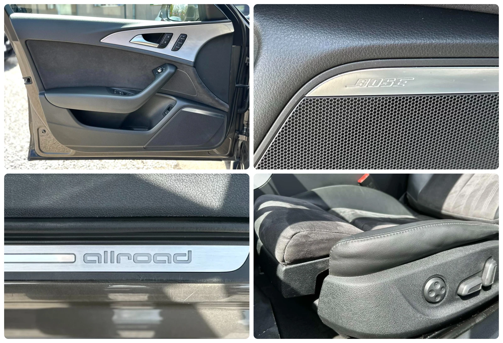 Audi A6 Allroad 3.0Bi-TDI 313HP MATRIX BOSE PANO KEYLESS, снимка 15 - Автомобили и джипове - 54253880