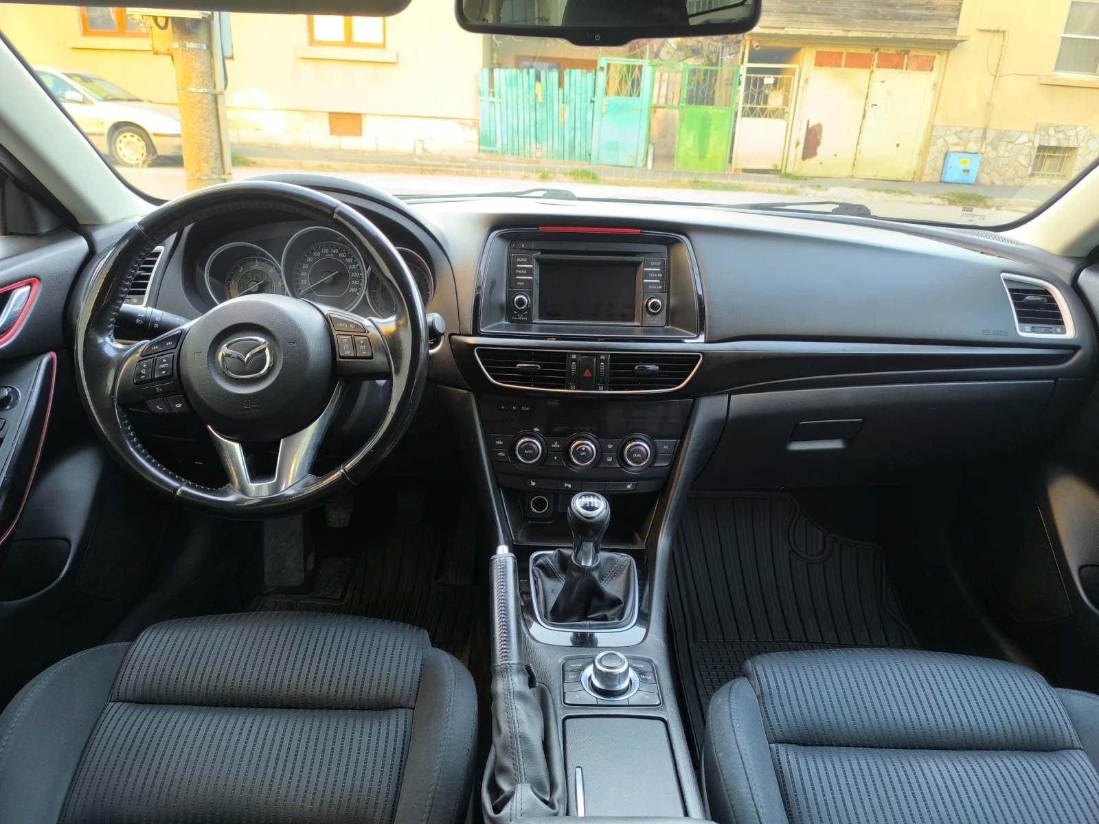 Mazda 6 Evro 6 без AD Blue, снимка 14 - Автомобили и джипове - 56348875