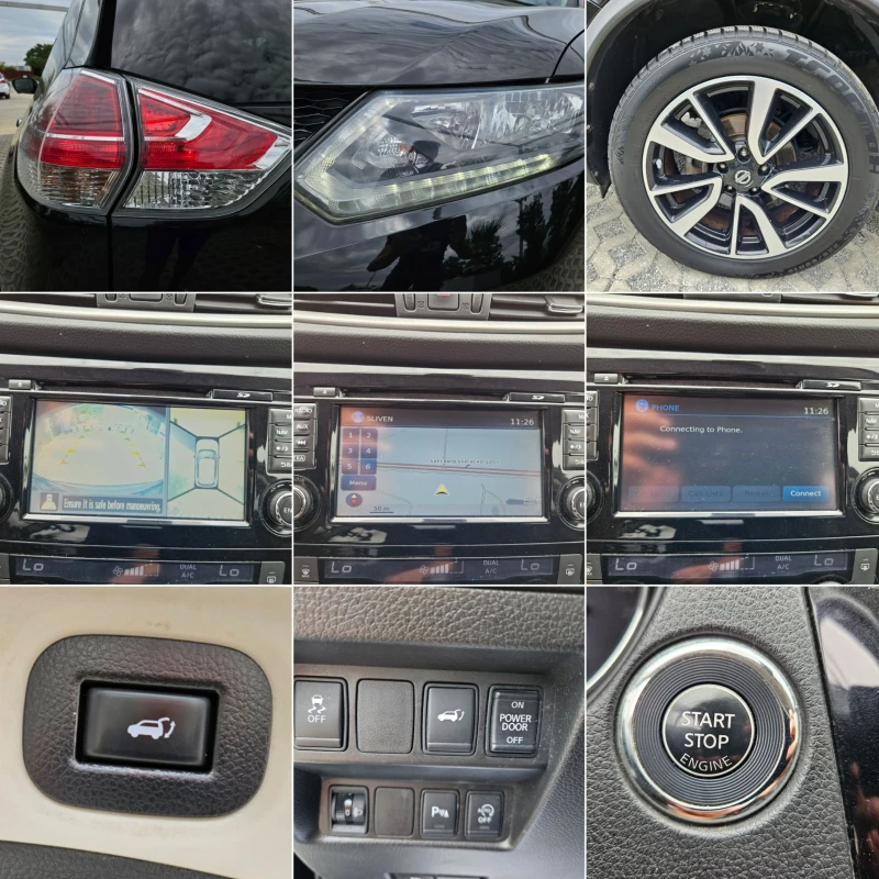 Nissan X-trail 1.6DCI-130kc= 6СКОРОСТИ= 360CAM= NAVI , снимка 17 - Автомобили и джипове - 47512098