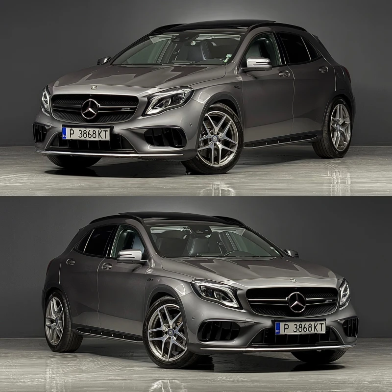 Mercedes-Benz GLA 45 AMG Пълна сервизна история/4 Matic/КОЖА/КАМЕРА, снимка 2 - Автомобили и джипове - 51682784