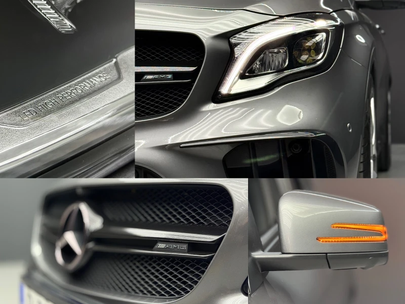 Mercedes-Benz GLA 45 AMG Пълна сервизна история/4 Matic/КОЖА/КАМЕРА, снимка 14 - Автомобили и джипове - 51682784