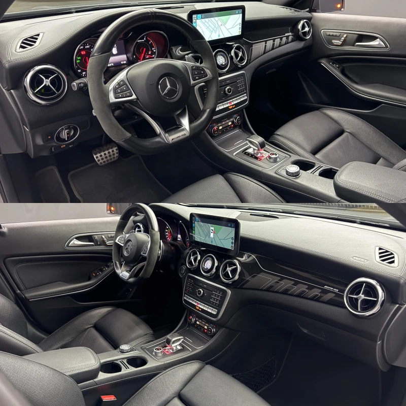 Mercedes-Benz GLA 45 AMG Пълна сервизна история/4 Matic/КОЖА/КАМЕРА, снимка 7 - Автомобили и джипове - 51682784