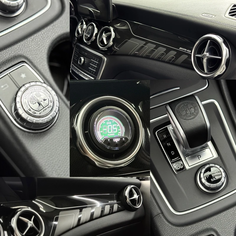 Mercedes-Benz GLA 45 AMG Пълна сервизна история/4 Matic/КОЖА/КАМЕРА, снимка 12 - Автомобили и джипове - 51682784