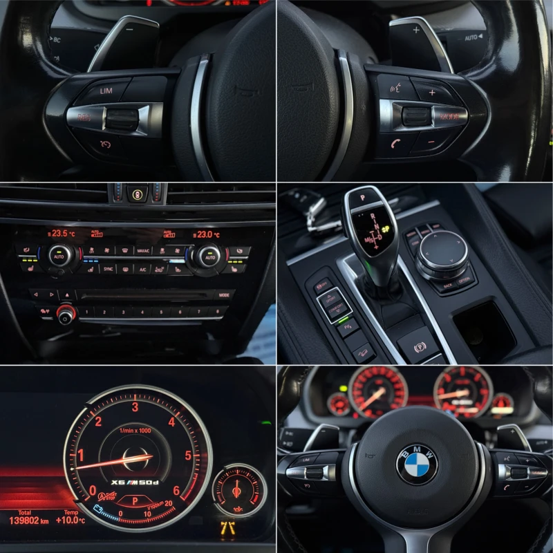 BMW X6 M PACK#OBDUH#PODGREV#DISTRONIC#CAMERA#HARMANKARDON, снимка 16 - Автомобили и джипове - 52515057
