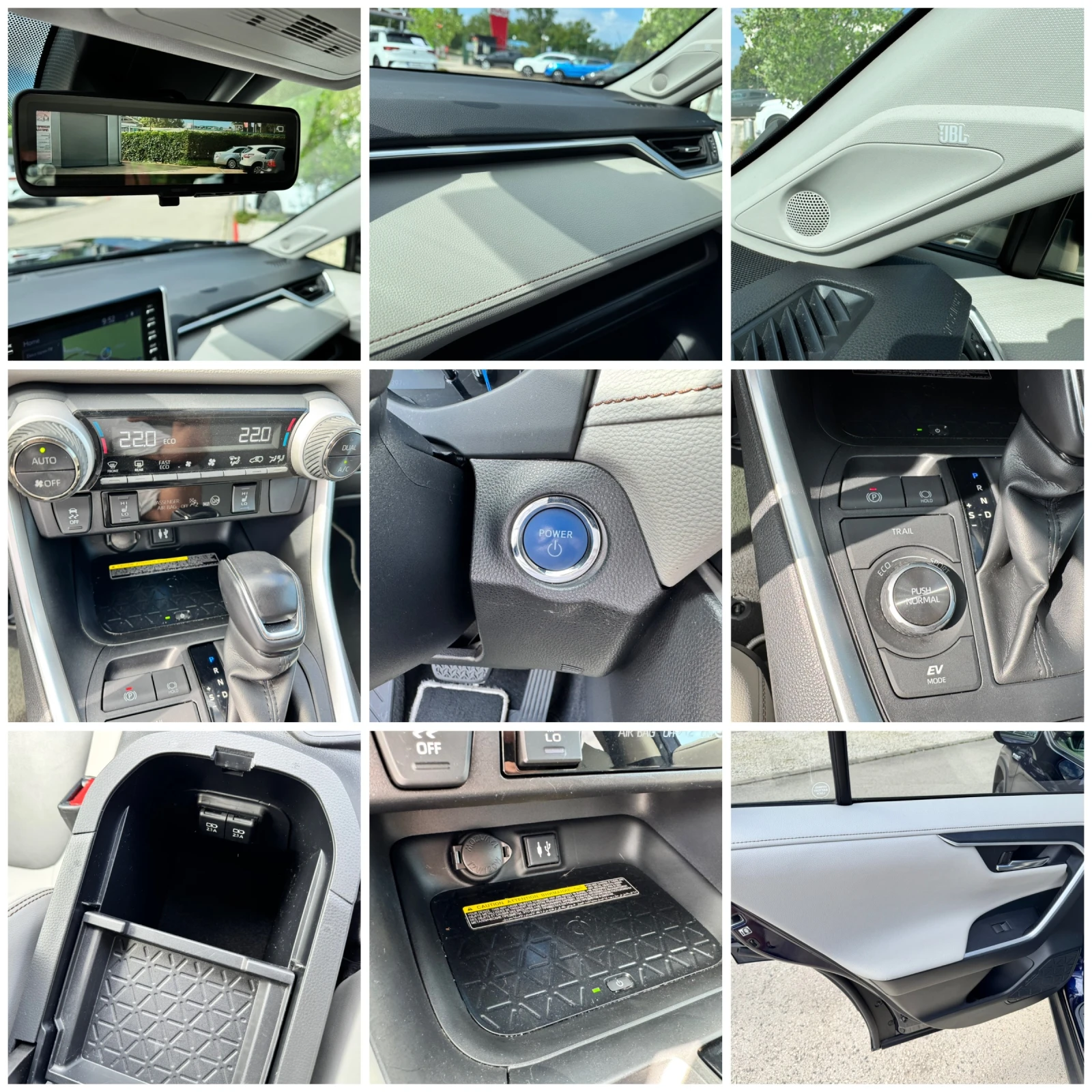Toyota Rav4 2.5h 98000км. 222к.с FULL 4х4 Гаранция 360 JBL - изображение 9