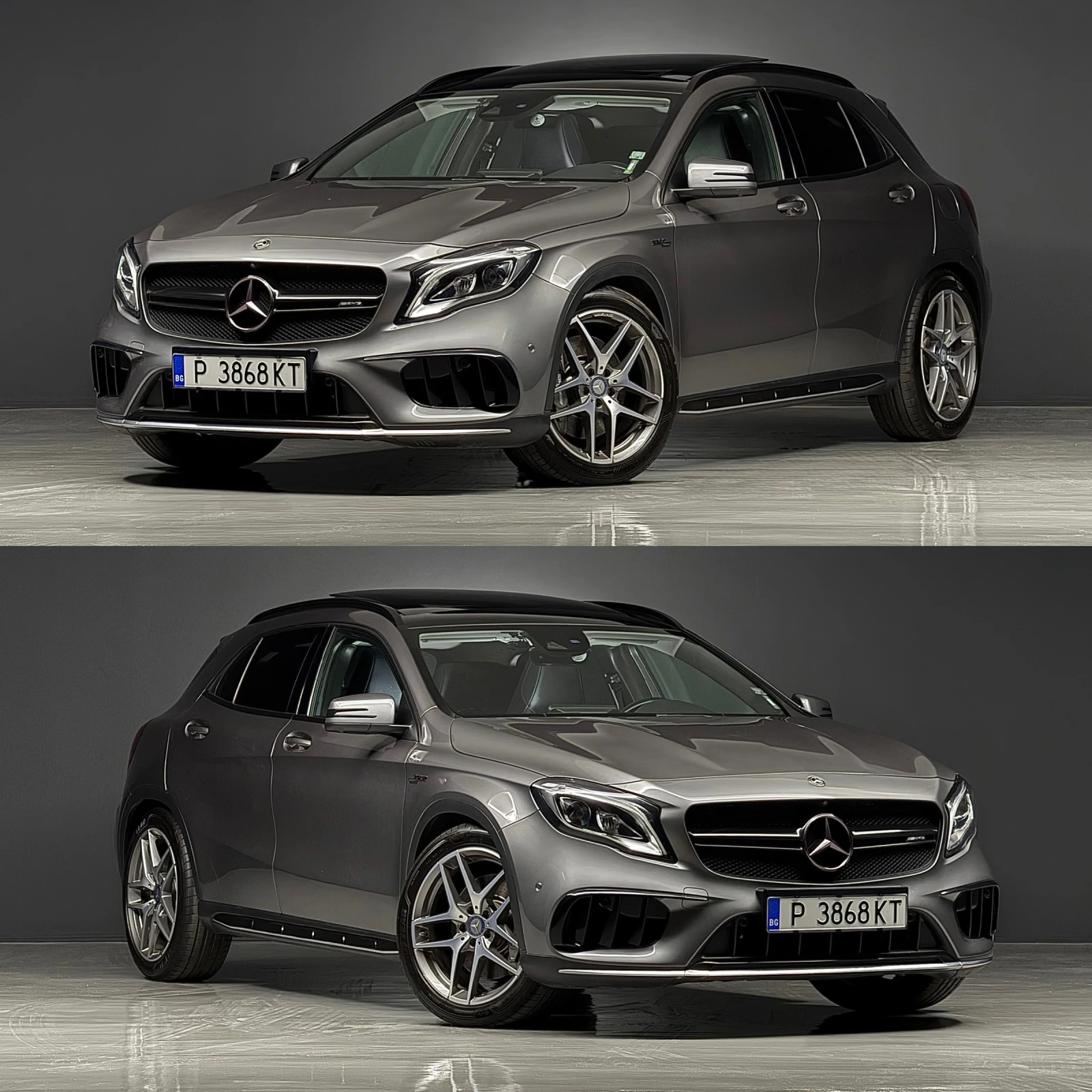 Mercedes-Benz GLA 45 AMG Пълна сервизна история/4 Matic/КОЖА/КАМЕРА - изображение 2