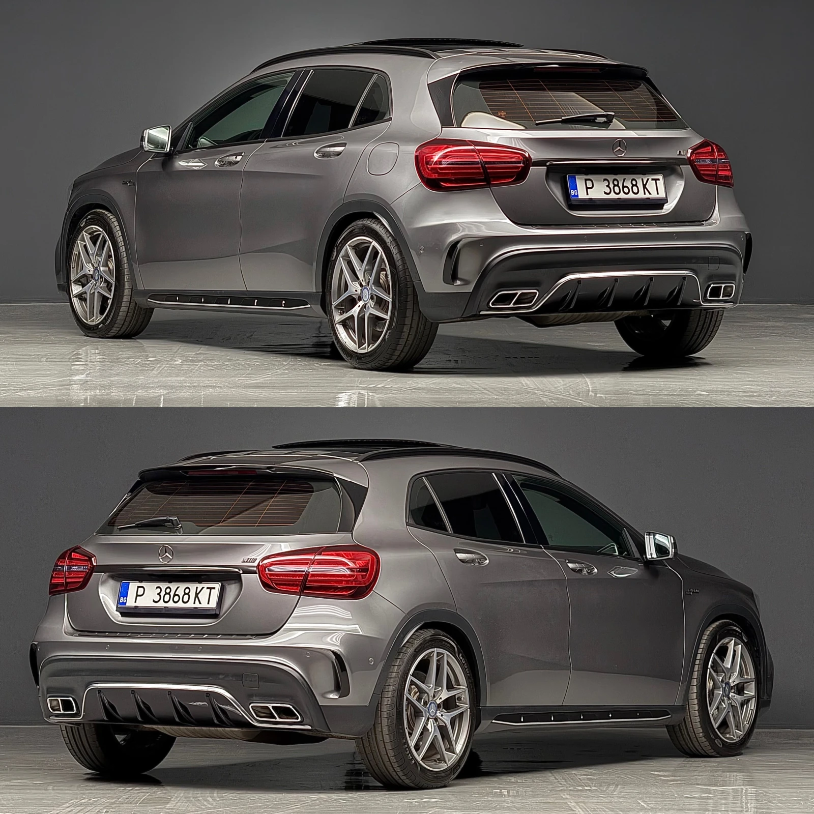 Mercedes-Benz GLA 45 AMG Пълна сервизна история/4 Matic/КОЖА/КАМЕРА - изображение 4