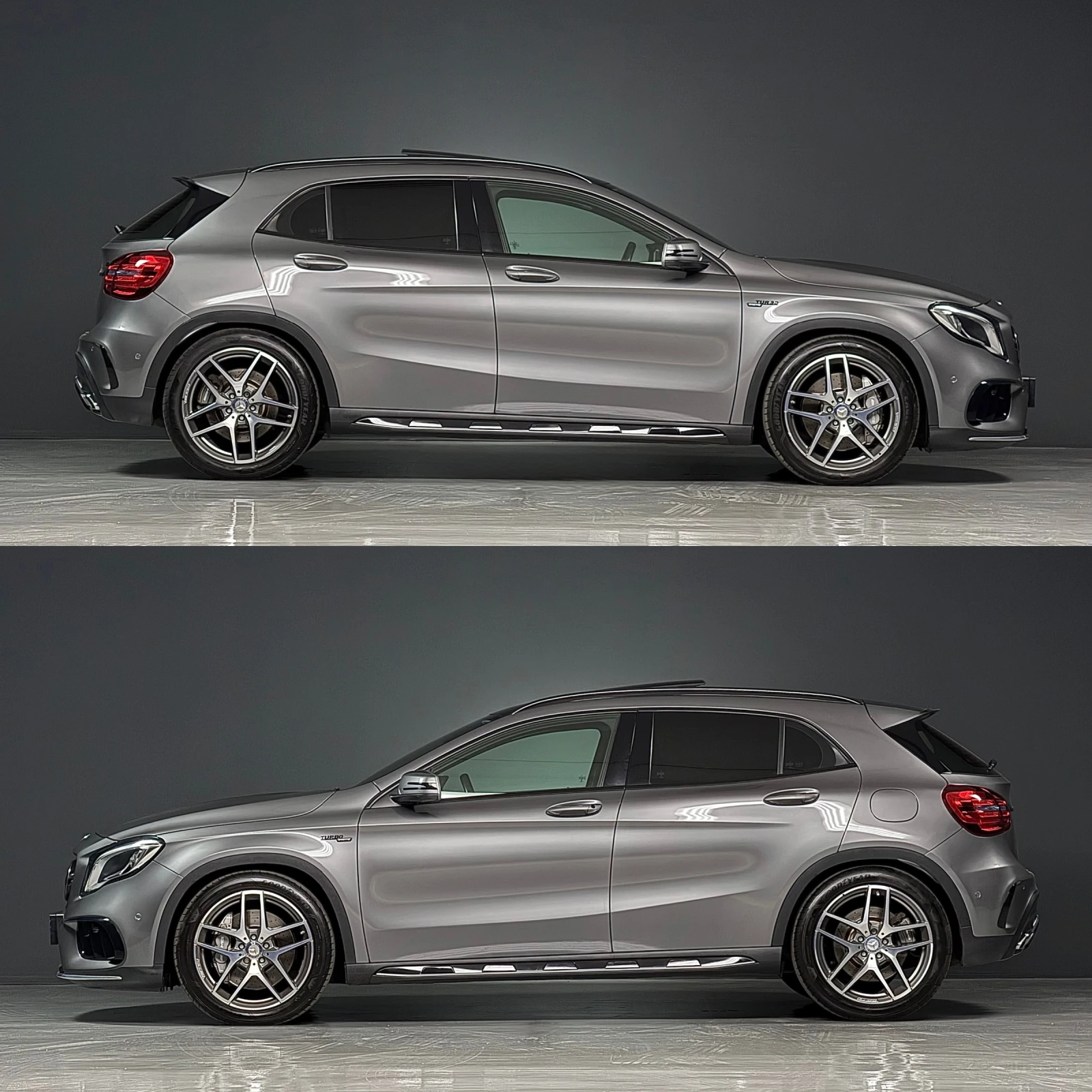 Mercedes-Benz GLA 45 AMG Пълна сервизна история/4 Matic/КОЖА/КАМЕРА - изображение 3