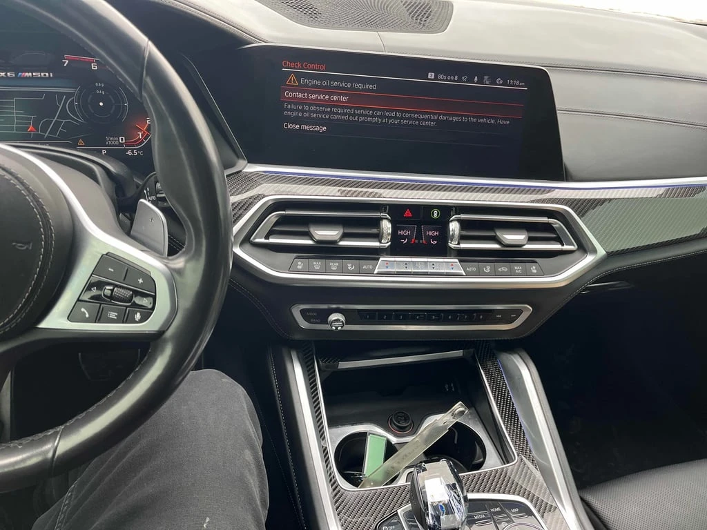 BMW X6 M50i XDRIVE * ЛАЗЕРИ* ДИСТРОНИК* 360* ОБДУХВАНЕ*  - изображение 9