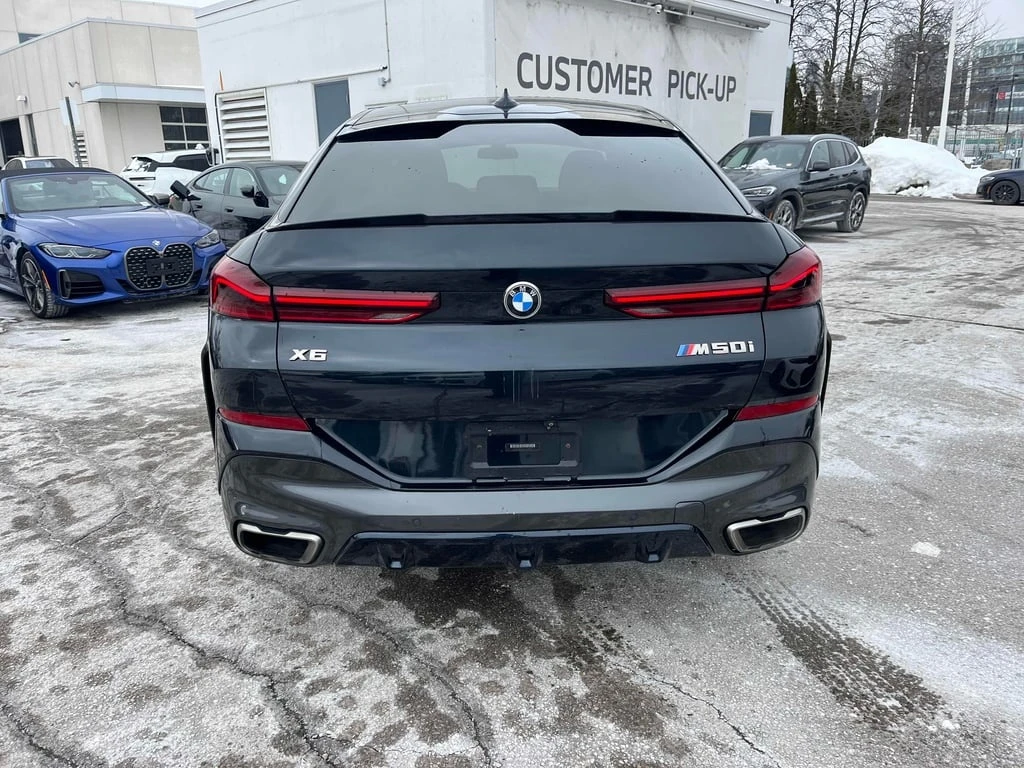 BMW X6 M50i XDRIVE * ЛАЗЕРИ* ДИСТРОНИК* 360* ОБДУХВАНЕ*  - изображение 5