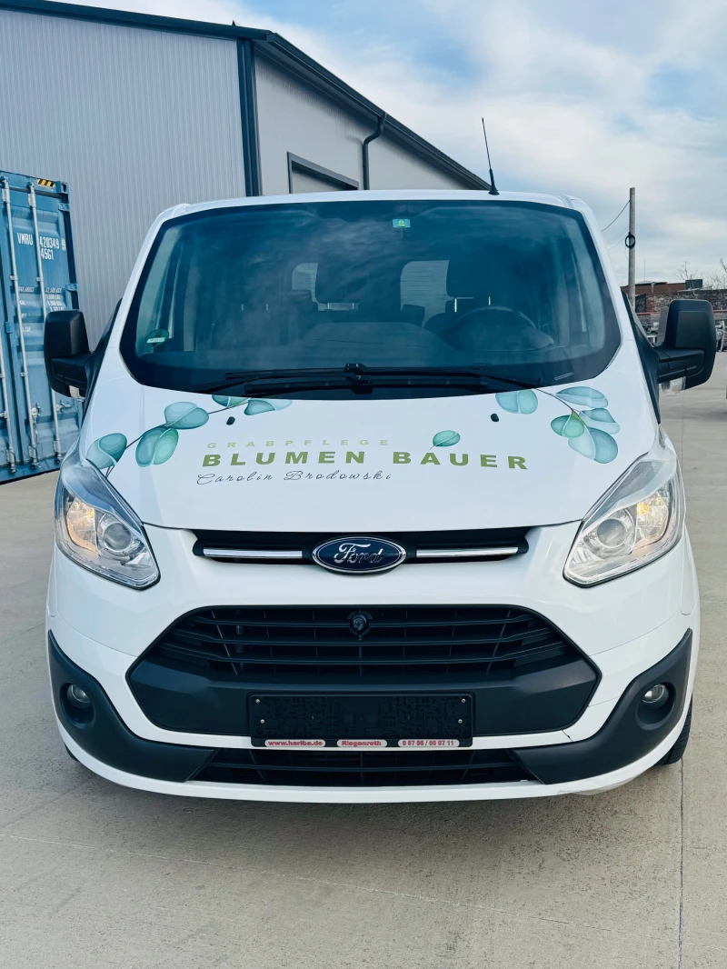Ford Transit Custom 9м.Немски!КАТО НОВ!ТОП!ТОП!ТОП!КЛИМАТР!, снимка 2 - Бусове и автобуси - 53044881