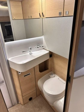 Кемпер HYMER / ERIBA B580, 10 хил.км, 2021г., АВТОМАТ, ВС.ЕКСТРИ, КАТО , снимка 17