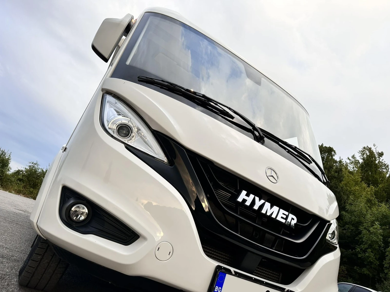 Кемпер HYMER / ERIBA B580, 10 хил.км, 2021г., АВТОМАТ, ВС.ЕКСТРИ, КАТО , снимка 1
