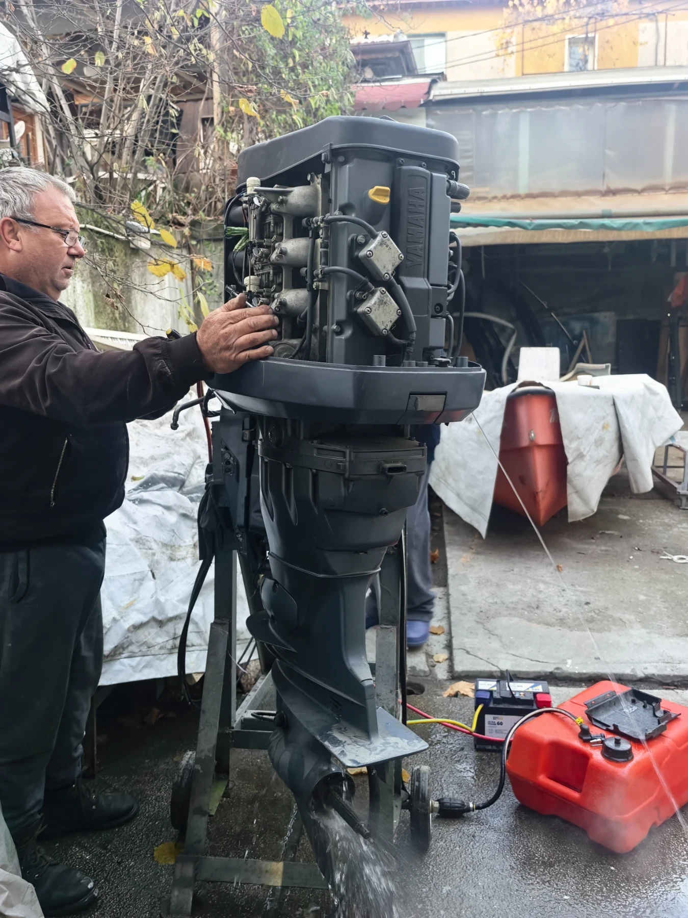 Извънбордов двигател Yamaha 115 - изображение 5