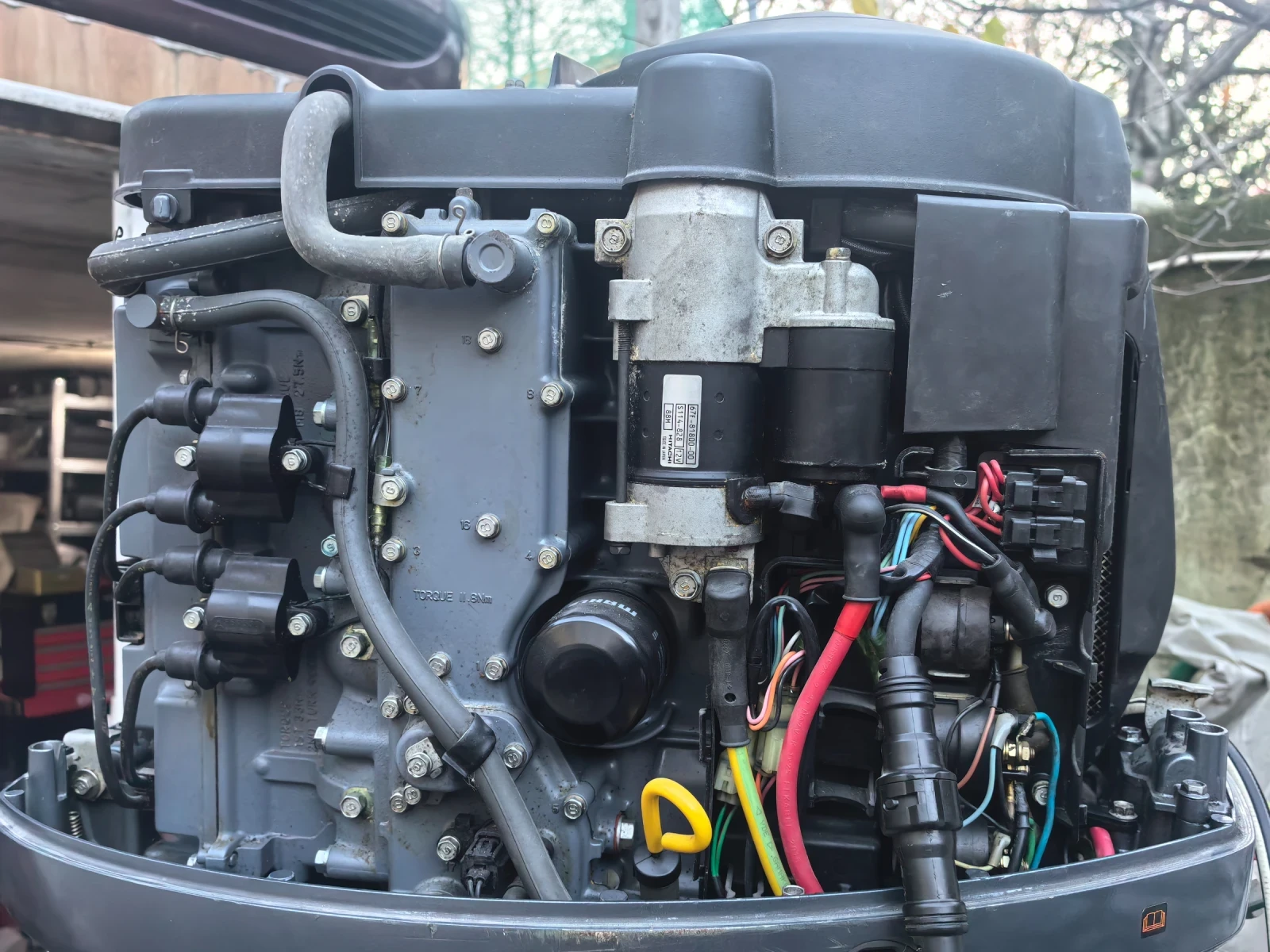 Извънбордов двигател Yamaha 115 - изображение 6