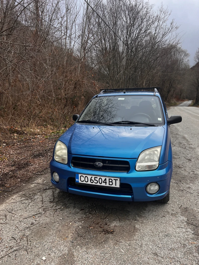 Subaru G3x justy, снимка 1 - Автомобили и джипове - 48179855