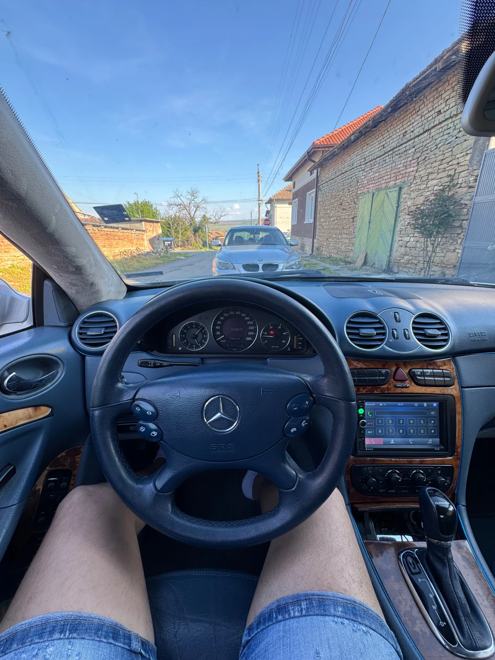 Mercedes-Benz CLK 270 CDI, снимка 5 - Автомобили и джипове - 54356642