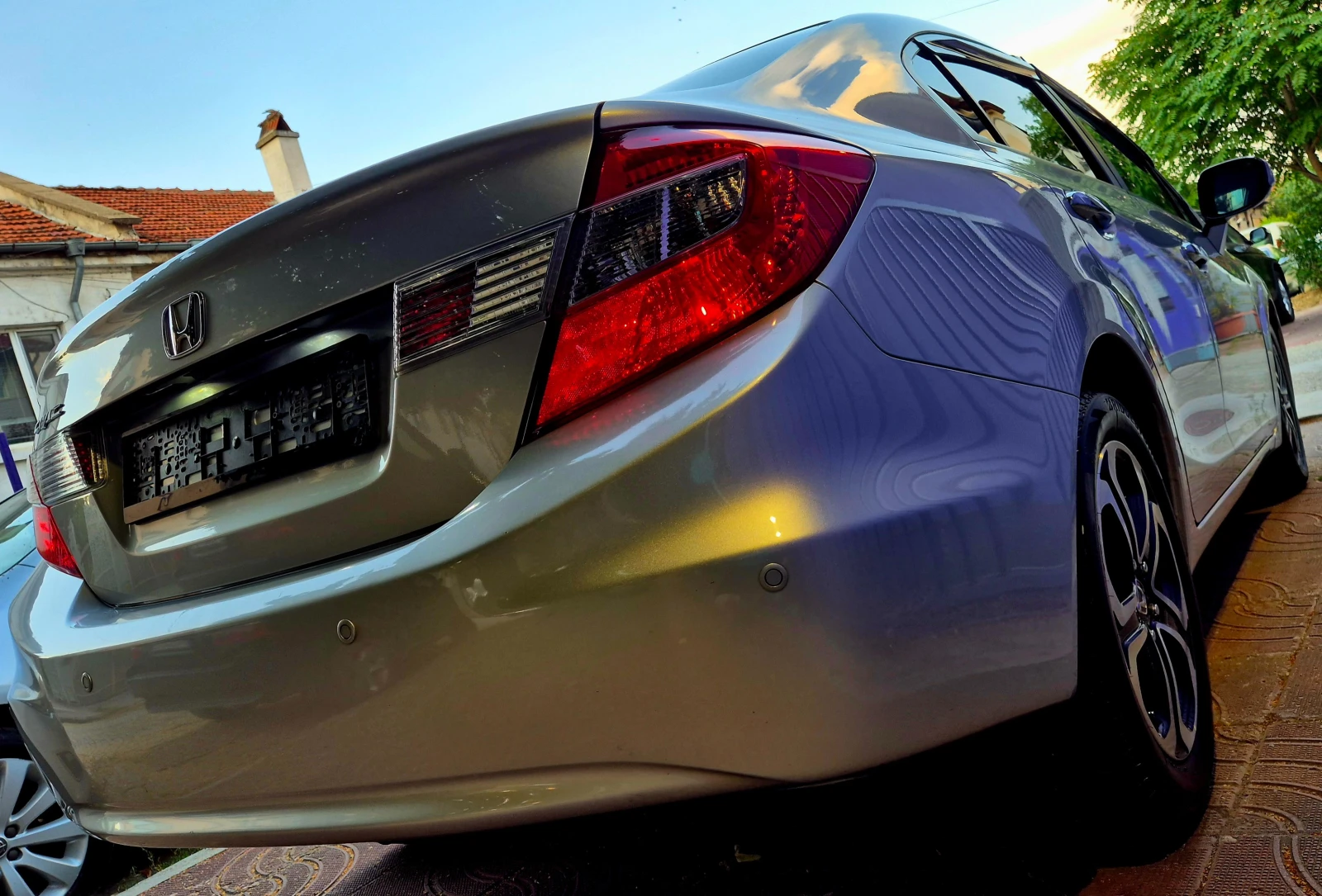 Honda Civic 1.8i-EXECUTIVE-AVTOMAT-NAVI-veriga-нов-japan, снимка 12 - Автомобили и джипове - 55074487