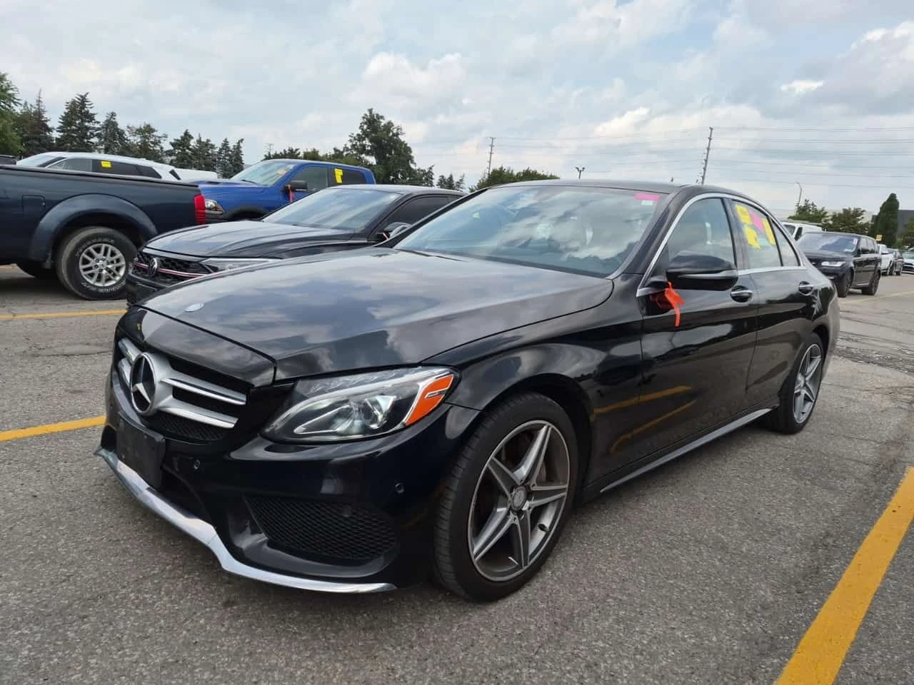 Mercedes-Benz C 300 АМГ ПАКЕТ/CARFAX /Кожа/Нави/Подгрев/Панорама, снимка 2 - Автомобили и джипове - 55619395