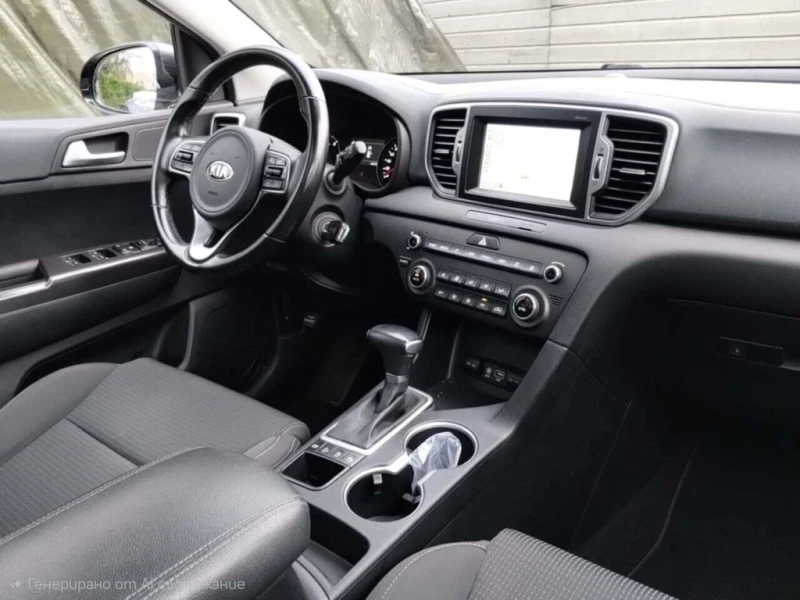 Kia Sportage 2 WD 1.7 CRDI АВТОМАТИК 7 скорости, снимка 10 - Автомобили и джипове - 52975920