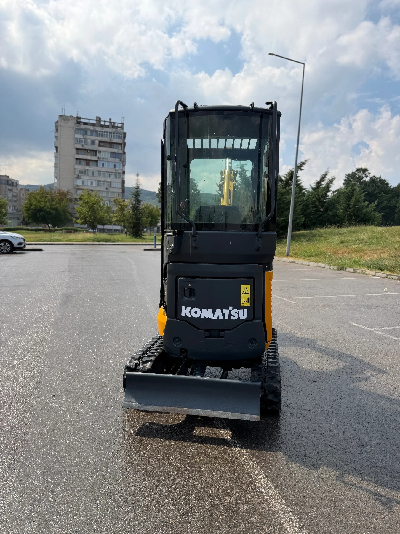 Багер Komatsu PC14R Разпъващи вериги, снимка 5 - Индустриална техника - 55840659