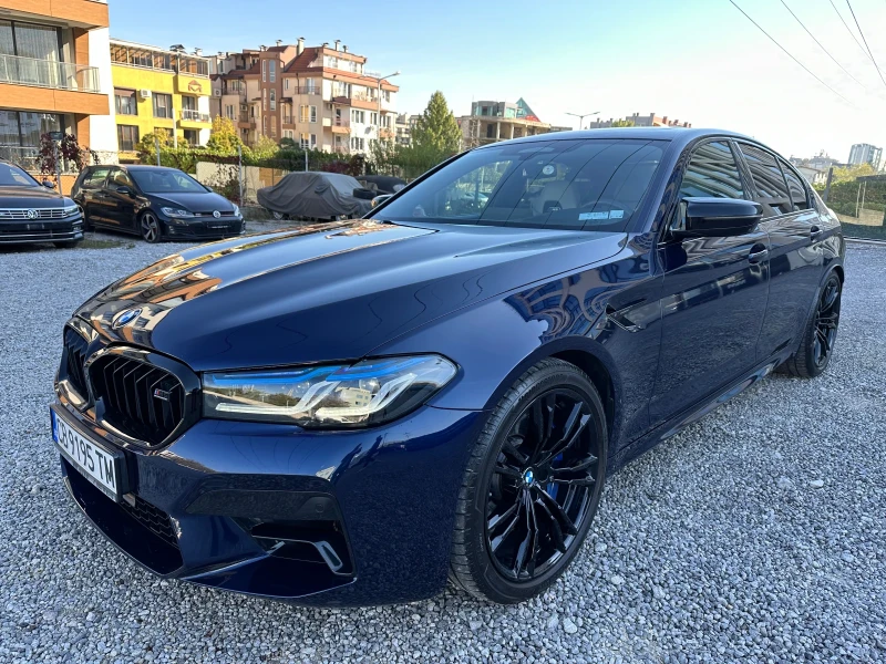 BMW M5 Competition ГАРАНЦИЯ 3хTV Обдухване, Масаж НАЛИЧНА, снимка 1 - Автомобили и джипове - 47697506