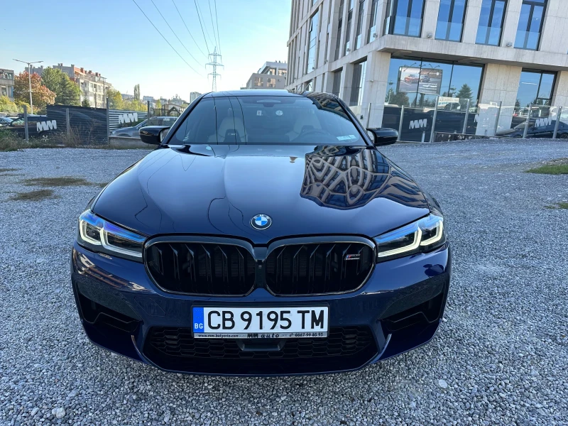 BMW M5 Competition ГАРАНЦИЯ 3хTV Обдухване, Масаж НАЛИЧНА, снимка 2 - Автомобили и джипове - 47697506