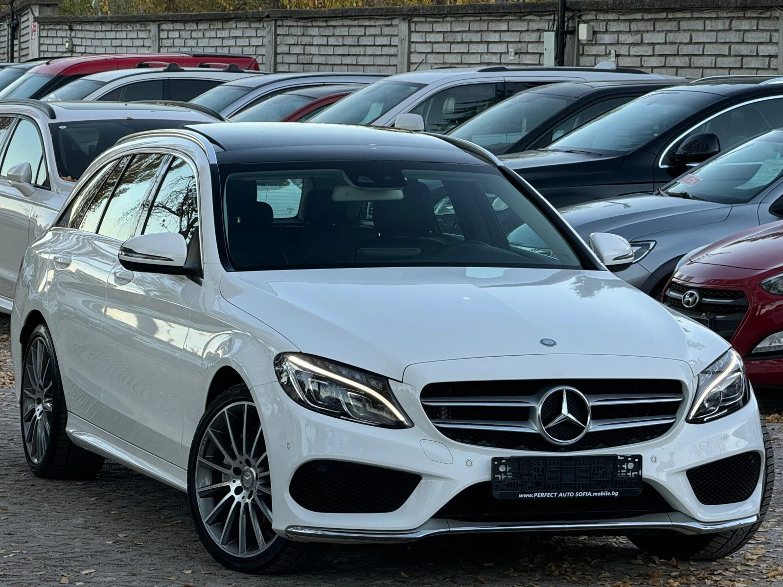 Mercedes-Benz C 220 2.2d-AMG-PREMIUM-4MATIC-9G-TRONIC-КАМЕРА-155Х.КМ!! - изображение 6