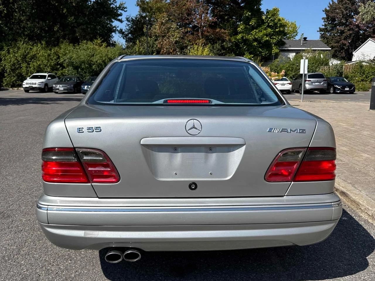 Mercedes-Benz E 55 AMG 55 АМГ БЕЗ ПЪВОНАЧАЛНА ВНОСКА'КАРФАКС' - изображение 4