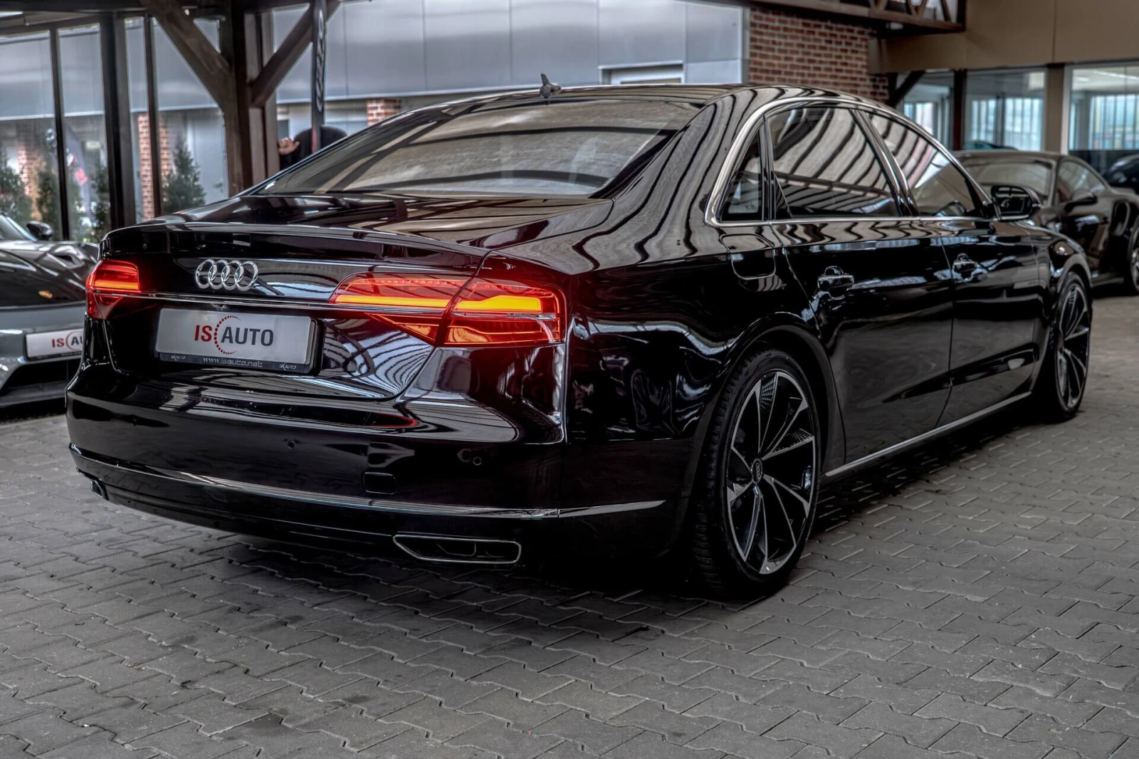 Audi A8 4.2TDI/LONG/Bose/HuD/Камера 360/Дистроник/Обдухван, снимка 6 - Автомобили и джипове - 53725795