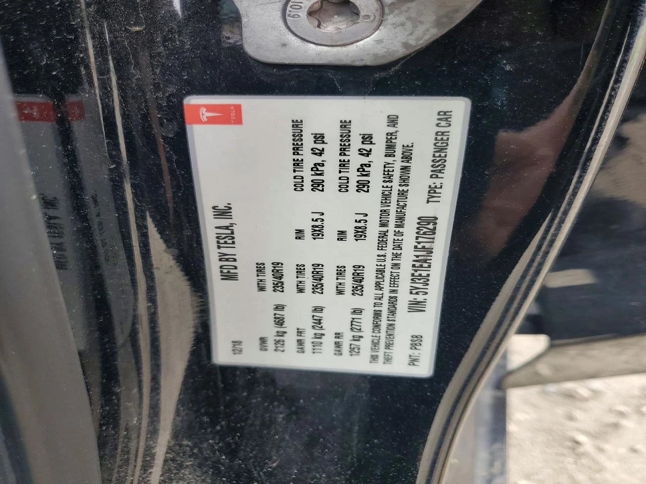 Tesla Model 3, снимка 12 - Автомобили и джипове - 54419058