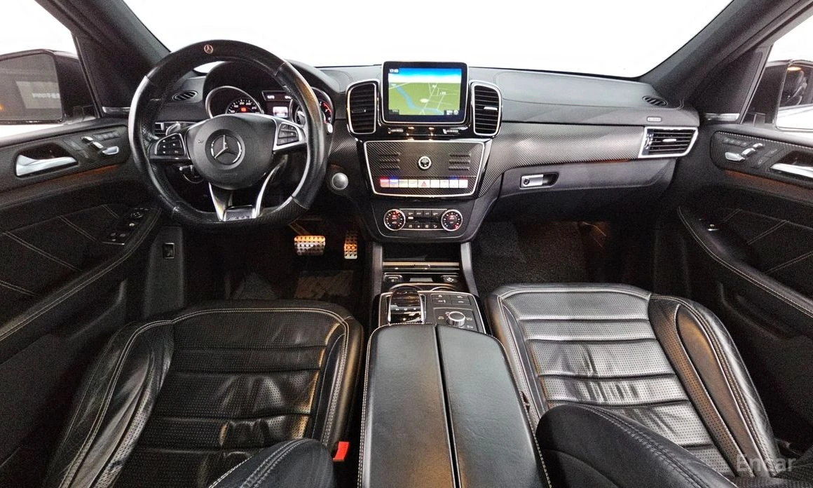 Mercedes-Benz GLE 63 AMG ОДГРЕВ* ОБДУХВАНЕ* 360КАМЕРА* LANE* ASSIST* , снимка 6 - Автомобили и джипове - 53985673