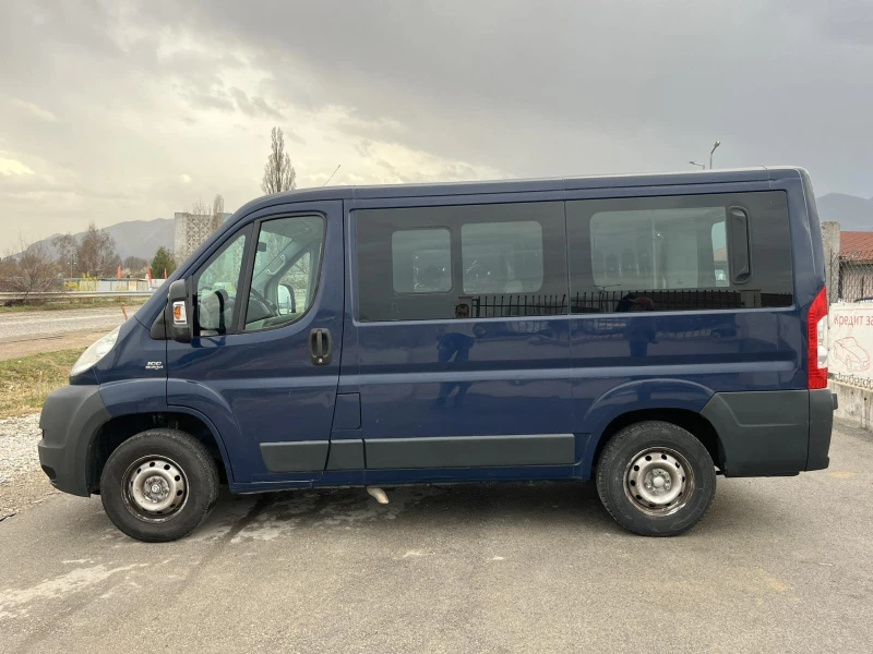 Fiat Ducato 2.2М-JET 101кс КЛИМАТИК 9 МЕСТА ВНОС ИТАЛИЯ, снимка 6 - Бусове и автобуси - 49485563