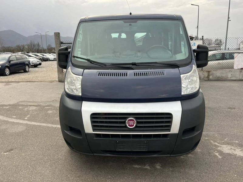 Fiat Ducato 2.2М-JET 101кс КЛИМАТИК 9 МЕСТА ВНОС ИТАЛИЯ, снимка 2 - Бусове и автобуси - 49485563