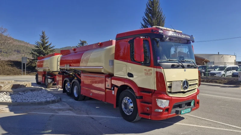 Mercedes-Benz Actros 26 46 EURO 6 ADR ДИЗЕЛ БЕНЗИН , снимка 2 - Камиони - 49377198