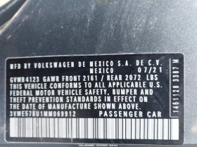 VW Jetta 1.4L I-4 DI, DOHC, VVT, TURBO, 147HP Front Wheel, снимка 9