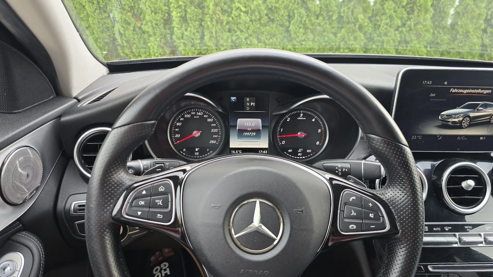 Mercedes-Benz C 250 cdi 204k.с* 4х4* Keyless&Go* StartStop* ЛИЗИНГ*  | Mobile.bg — изображение 12