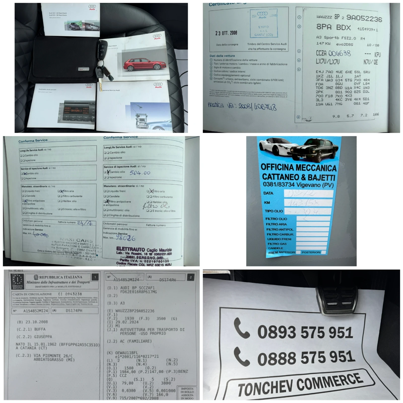 Audi A3 2.0-T-148.000km-NEW-S3-PAKET-AUTOMAT-TOP-NEW | Mobile.bg � ����������� 16