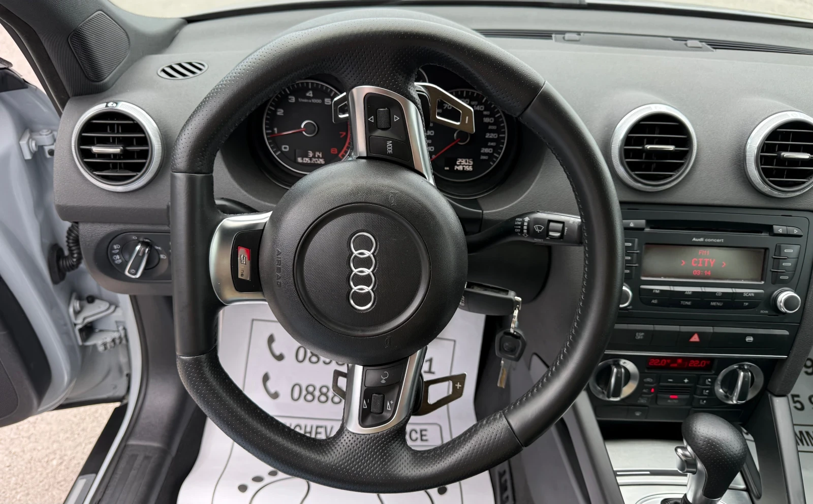 Audi A3 2.0-T-148.000km-NEW-S3-PAKET-AUTOMAT-TOP-NEW | Mobile.bg � ����������� 11