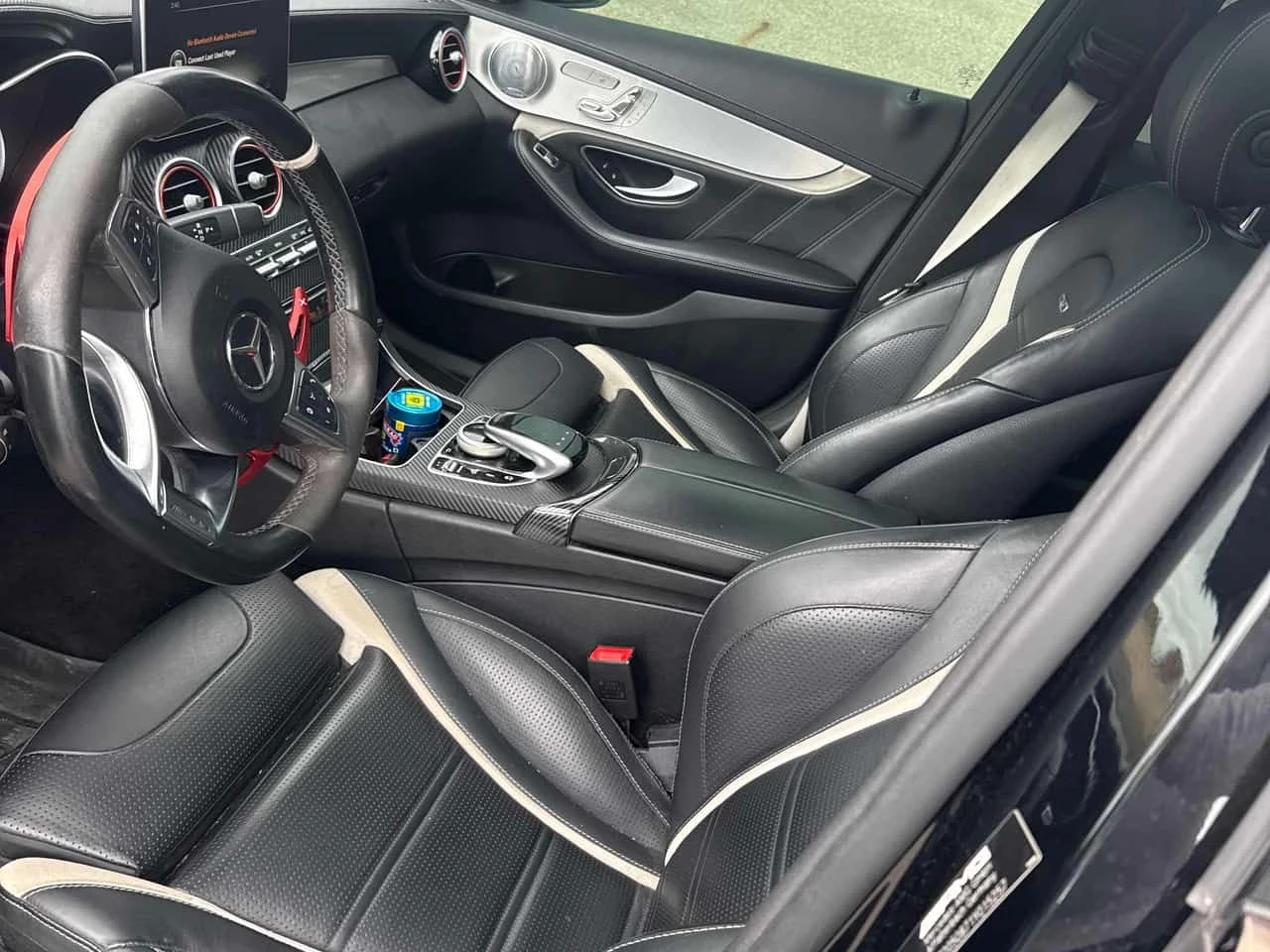 Mercedes-Benz C 63 AMG S * 4MATIC * BURMESTER * ПОДГРЕВИ * ПАНО * , снимка 5 - Автомобили и джипове - 55211350