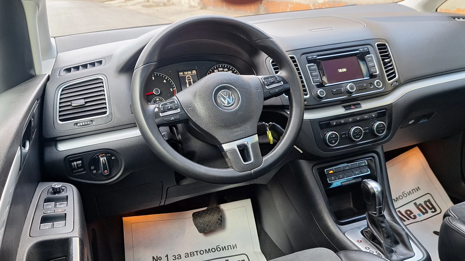 VW Sharan DSG 7места, снимка 6 - Автомобили и джипове - 56201477