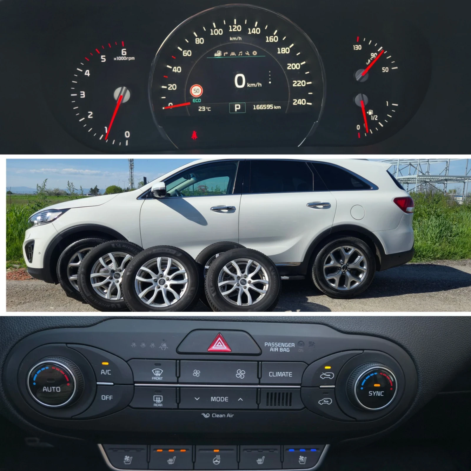 Kia Sorento FULL 2.2CRDI 4x4 * ПРЕЗИДЕНТ*  FACELIFT WAZE, снимка 13 - Автомобили и джипове - 56155908